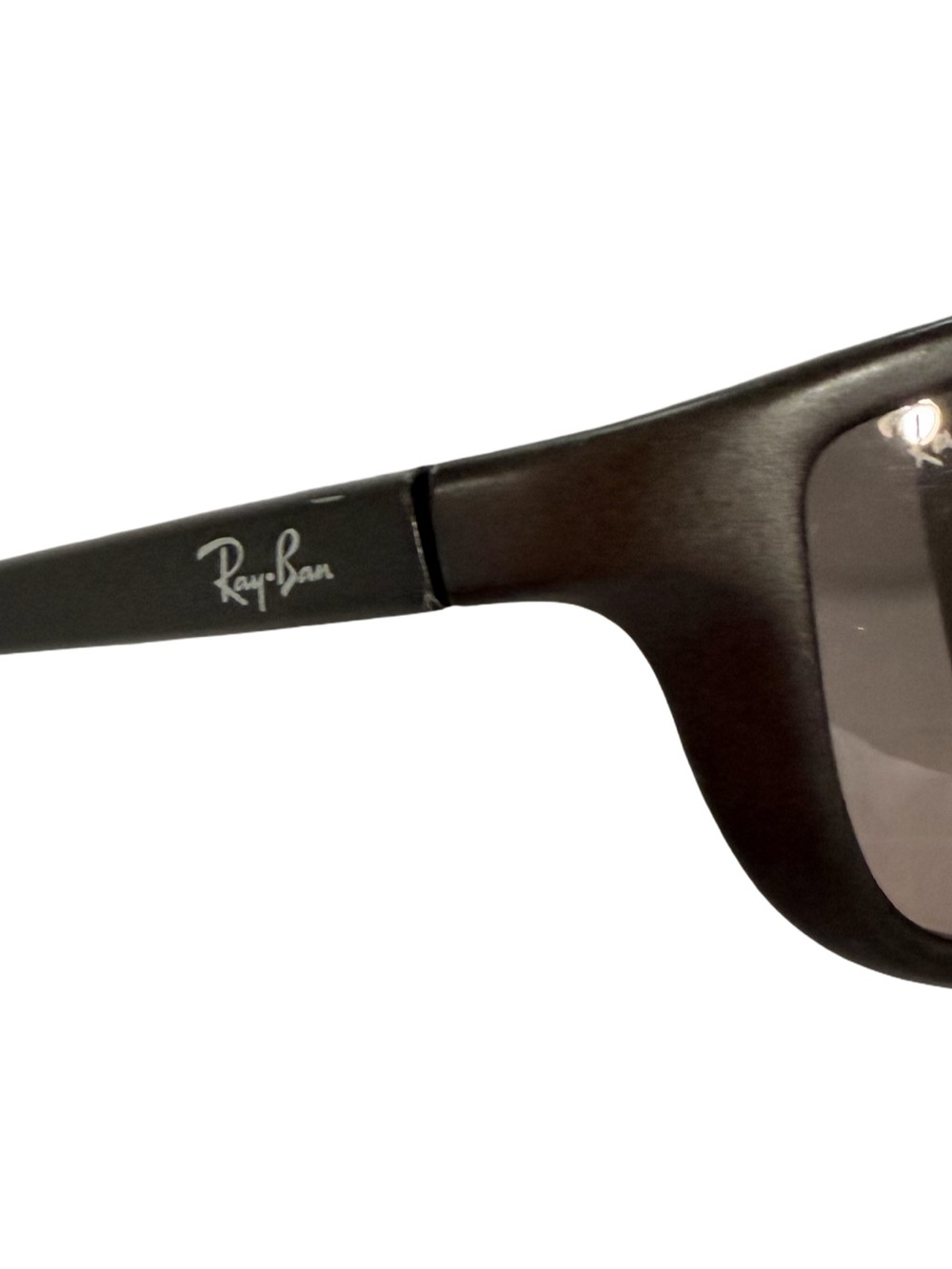Ray-Ban Brown and Black Rectangular Sunglasses
